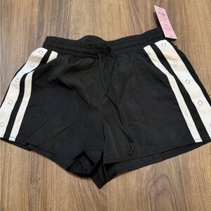 Target Black and White Athletic Shorts